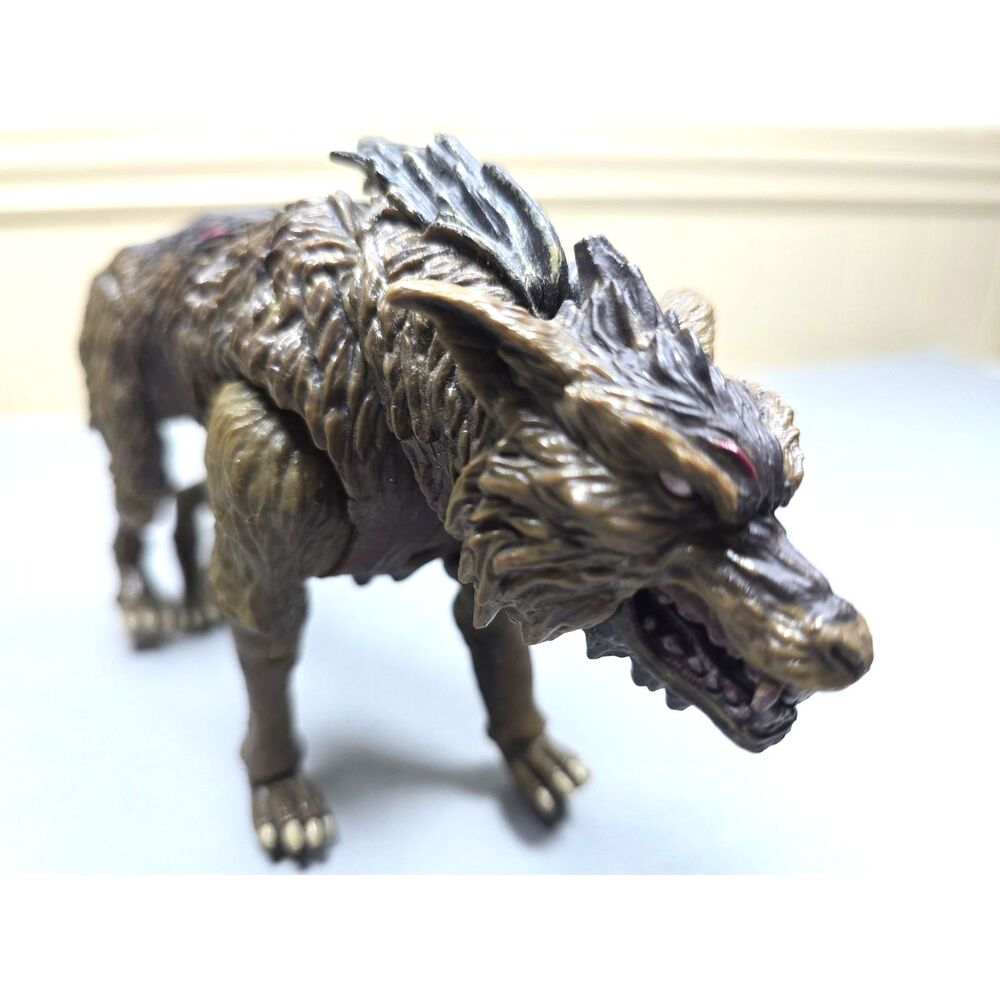 Dire Wolf Warg Figure Lord Of The Rings Hobbit Articulated 7" Plastic